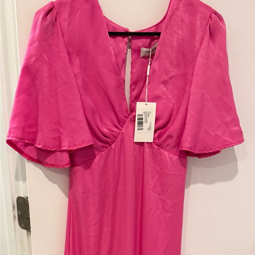 Women’s Hot Pink Formal Maxi Dress